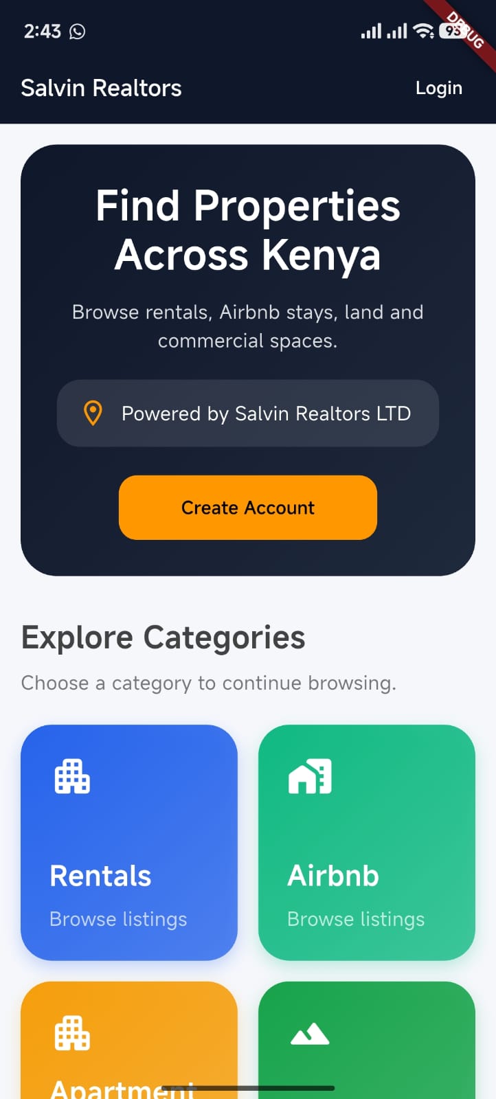 Salvin Realtors App